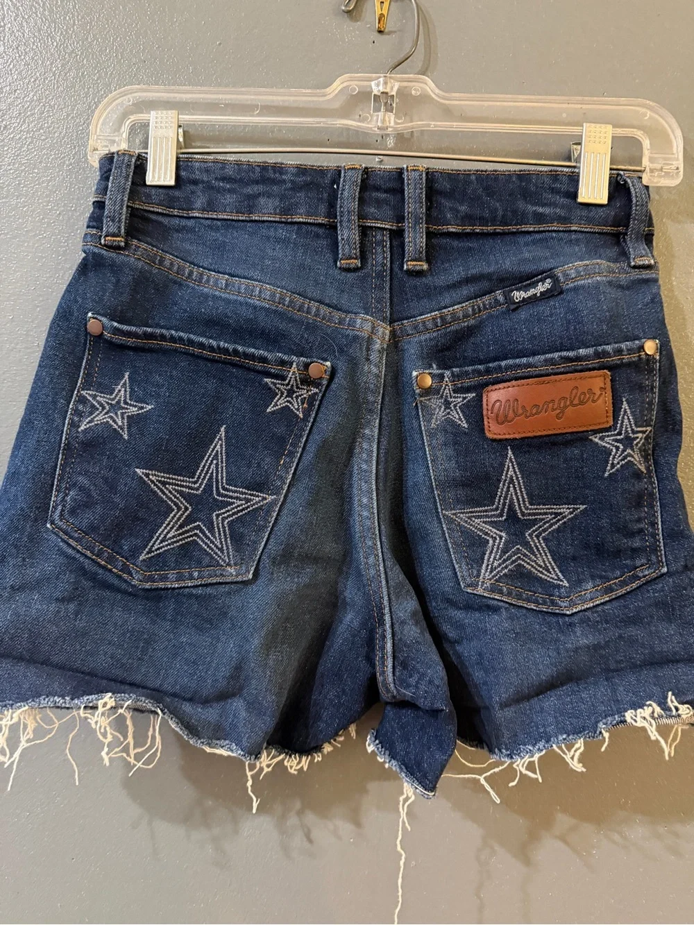 Wrangler denim shorts 4th of July